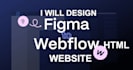 design webflow websites and convert figma designs to HTML