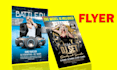 create poster, event flyer, business flyer design for you