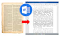 convert pdf to word