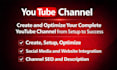 create and setup youtube channel with logo, banner, intro, outro