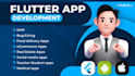 be your flutter developer and build android IOS flutter app with firebase