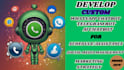 develop custom whatsapp chatbot via whatsapp bot api for marketing strategies