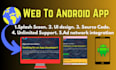 convert your website into android app