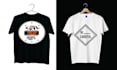 design a creative typography and graphic t shirt design