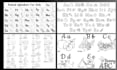 create kids coloring book pages, abc or kids activity pages