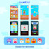 create 2d UI UX design, icon for your game and mobile app