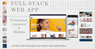 develop a modern and responsive react web application