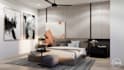 do bedroom interior design and 3d rendering