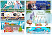 make a christmas makeover to your logo or banner