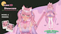 draw and rig live2d vtuber model, live2d vtuber rigging,2d vtuber,vtuber facerig