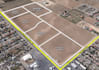 do land subdivision image overlay on google maps and drone images