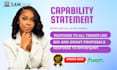 design a professional federal government capability statement and contract