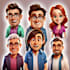 draw cartoon caricature from photo