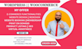 redesign wordpress woocommerce ecommerce online website setup booking appoinment