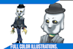 draw and paint your character