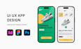 do creative mobile app UI UX design with figma and xd