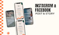 design posts and templates for social networks