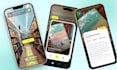 do mobile app UI UX, figma design, web design, app screenshots