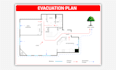 design evacuation plan for your safety
