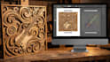 create layered laser cut art and multilayer art svg, dxf
