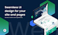 design figma landing pages and responsive websites