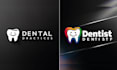 design professional dental tooth dentist logo