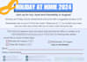 design an event poster for church or commercial event