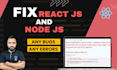 be your react native, react js, next js, node js mern and full stack developer