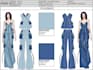 make detailed tech pack and fashion flats
