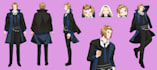 draw character sheet for you
