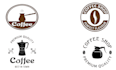 do coffee , cafe , and  bar logo