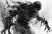draw fantasy horror character art