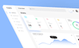 design dashboard, web app, CRM and admin panel UI