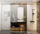 3d interior design living room, kitchen, bath and cgi render