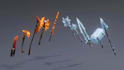 create 3d models, props, assets in fantasy, realistic or sci fi styles