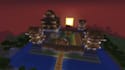build survival base, castle, city or structure in minecraft