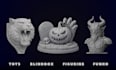 sculpt 3d model, toys, action figure and character for 3d printing and rendering
