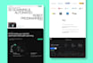 create a webflow site with creative UI design