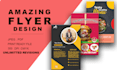 flayer design , business, sports