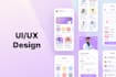 do figma mobile app design, ui ux design, app prototype