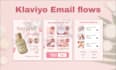 setup and design klaviyo email marketing flows for shopify