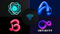 modern business logo design with copyrights