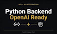 build scalable python apis and API integrations with fastapi or django