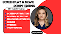 proofread, line edit, format, and analyze your screenplay and movie script