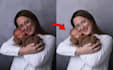 do portrait image retouch