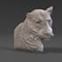 sculpt printable coin 3dmodel, bas relief medallion