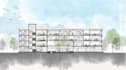 do autocad floorplan, section, elevation render in photoshop