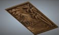 create professional 3d relief design for cnc routing  and wood carving