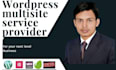 create wordpress multisite network and plugins