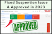 fix google merchant center suspension